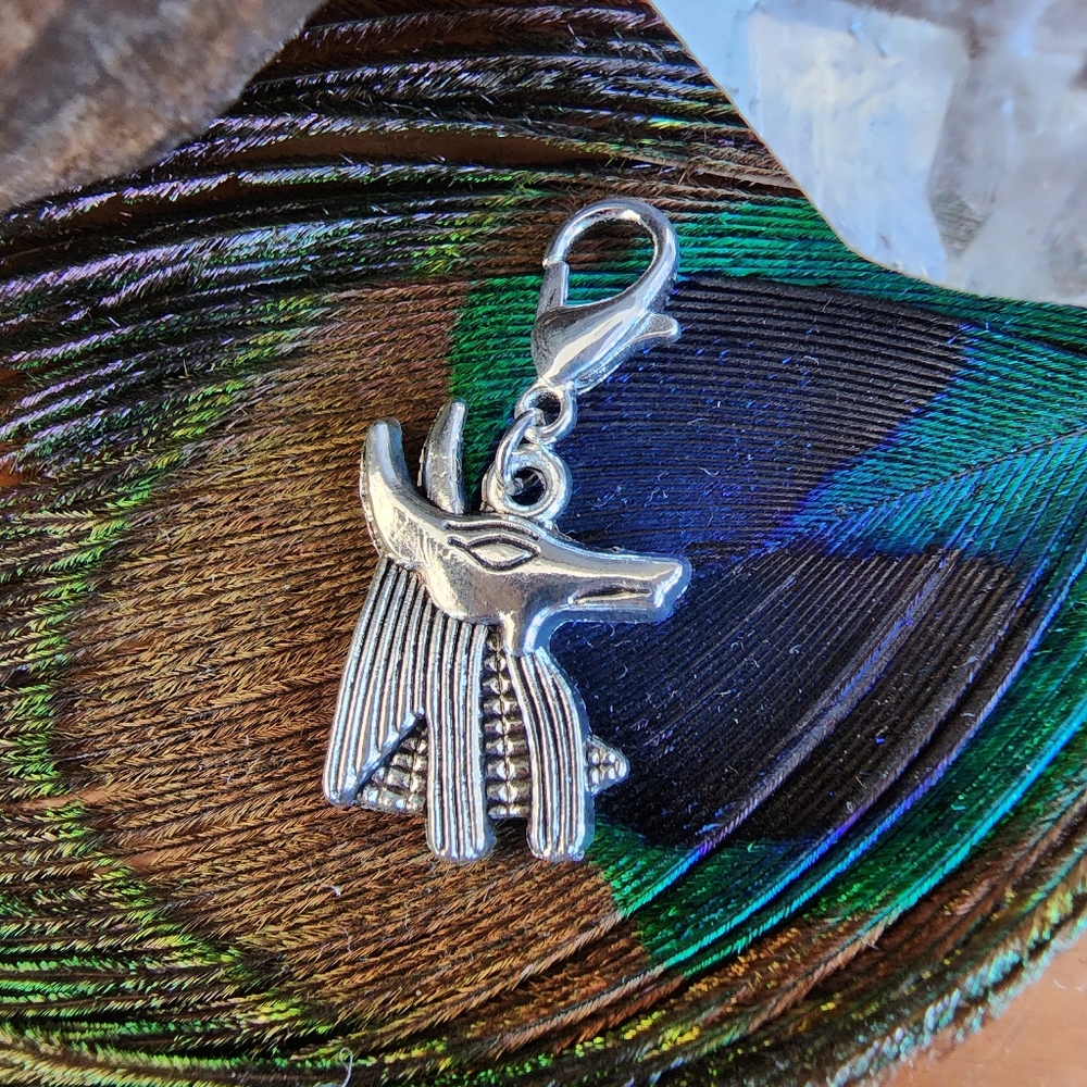 5/$25 Anubis Charm Egyptian Charm God of Afterlife Egypt Dog Jackal Protection